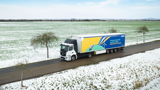 Mars will elektrisch transportieren - Mars und Einride wollen bis 2030 europaweit 300 Elektro-Lkw auf die Straßen bringen - Quelle: Mars